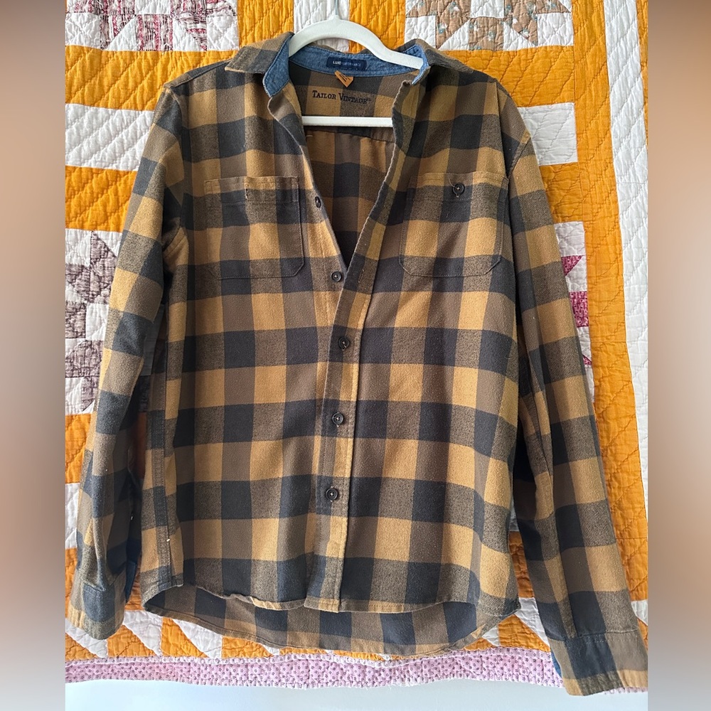 Oversized flannel